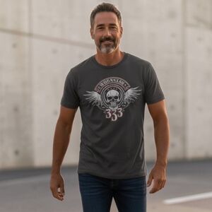 WORNSTAR ROCKSTAR CLOTHING MENS TEE XL